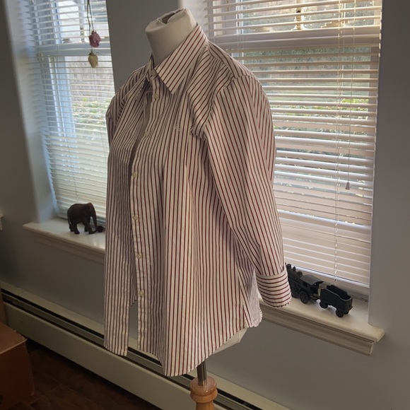 RALPH LAUREN QUARTER SLEEVE DRESS SHIRT - Picture 4 of 5